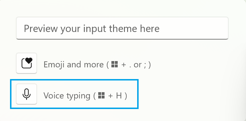 Text Input 8